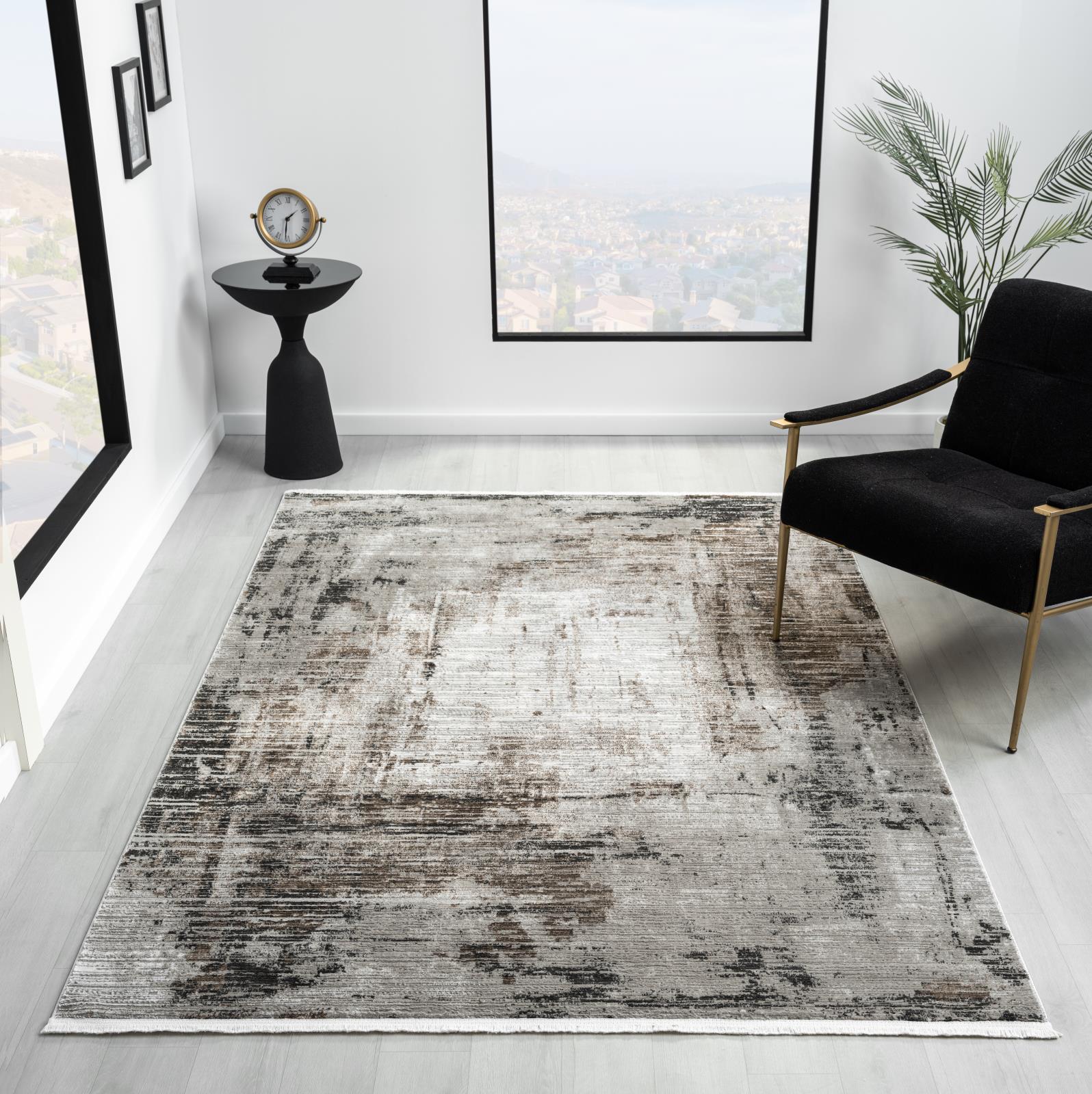 Obsession OB01 Light Gray Area Rug — view 2