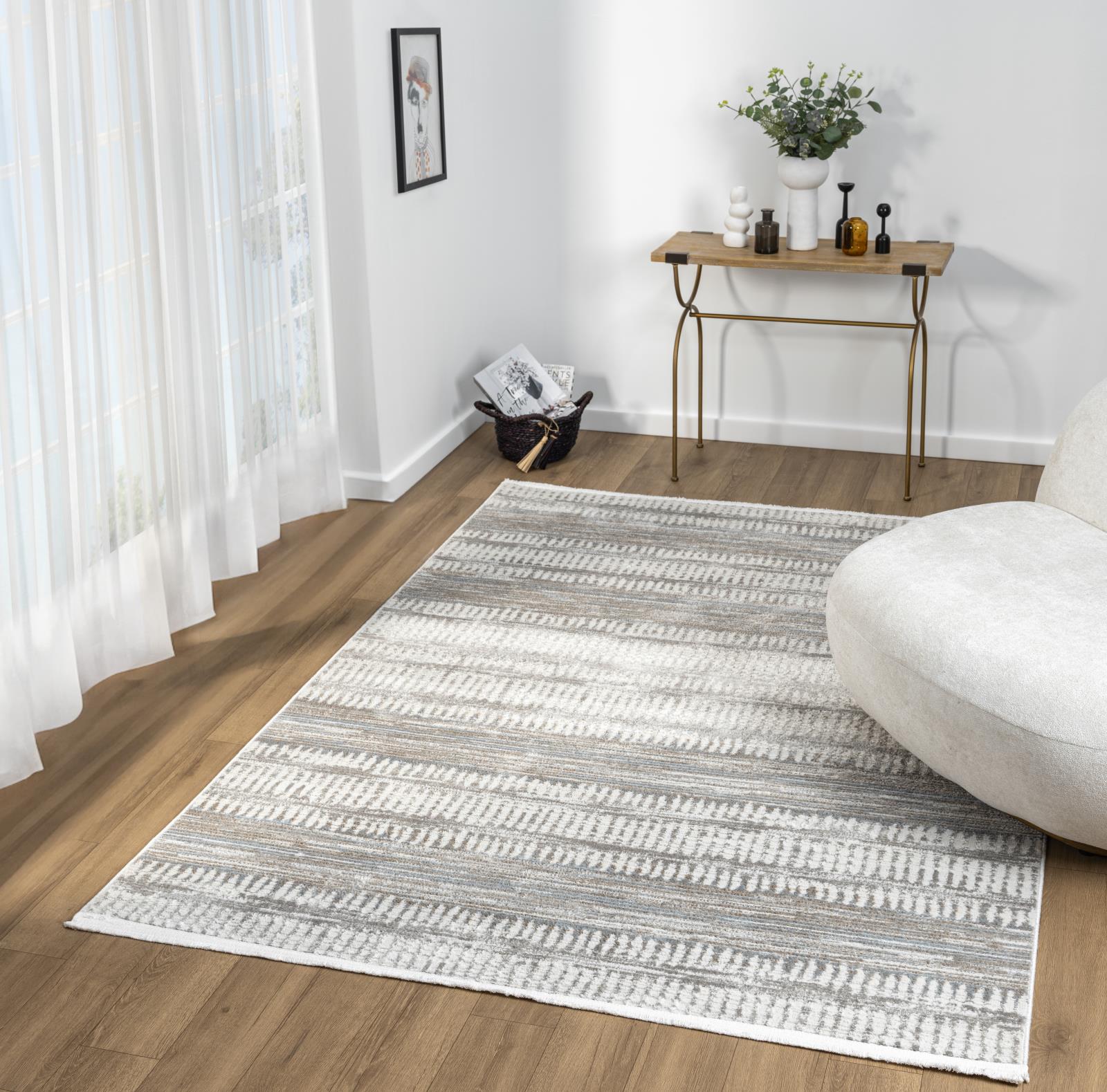 Olivia OV03 Light Gray Area Rug — view 2