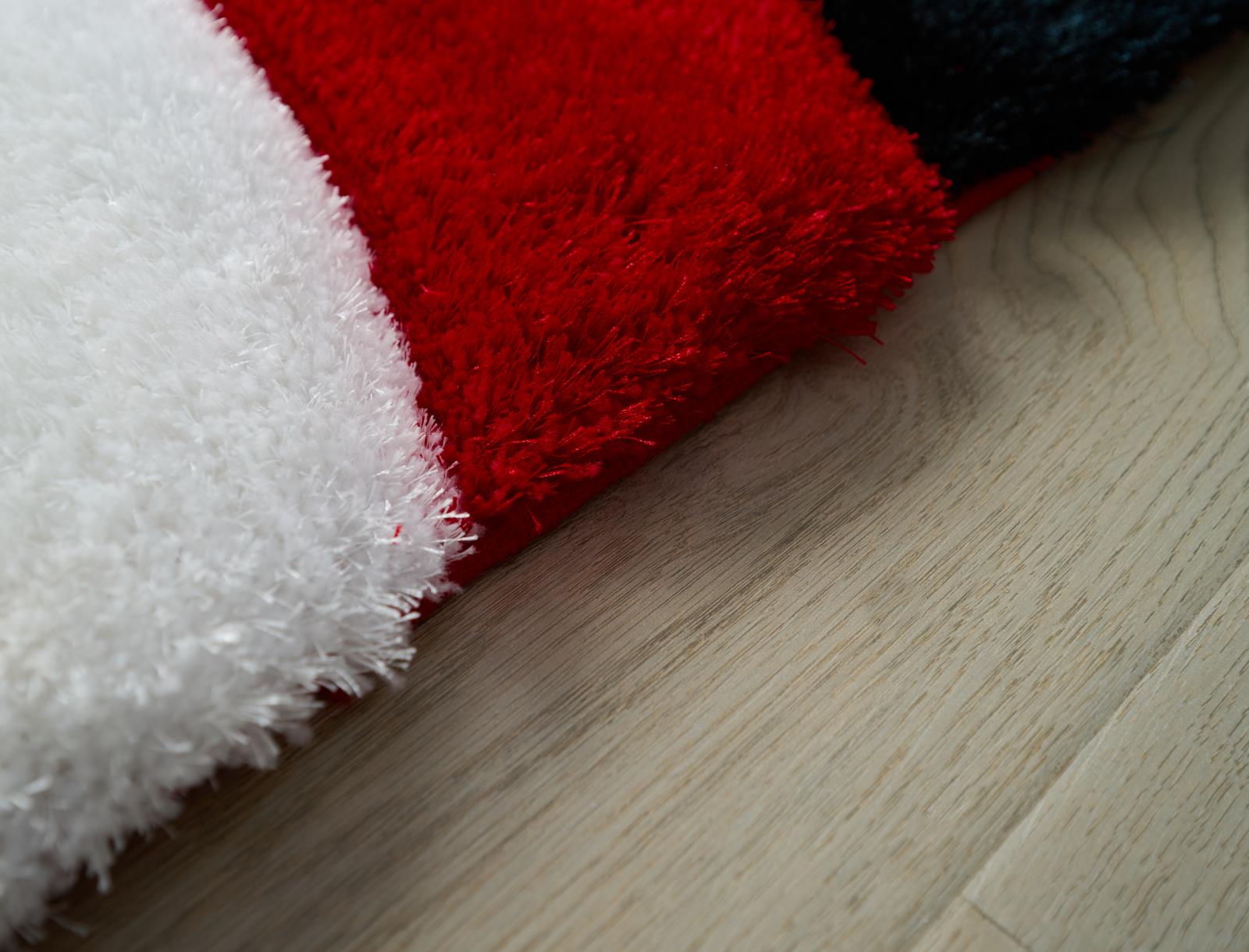 Mateos MS71 Red Shag Rug — view 8