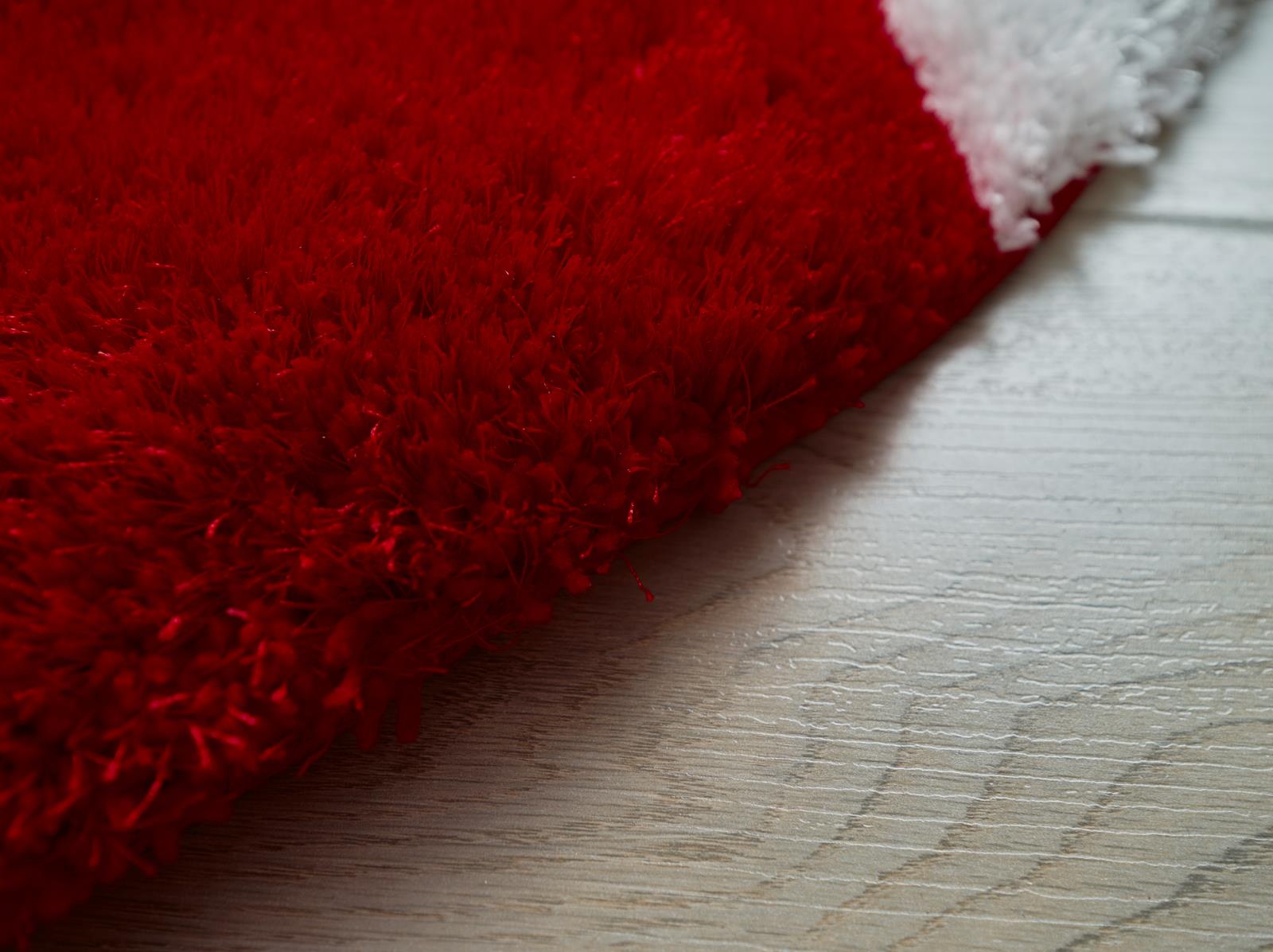 Mateos MS71 Red Shag Rug — view 12