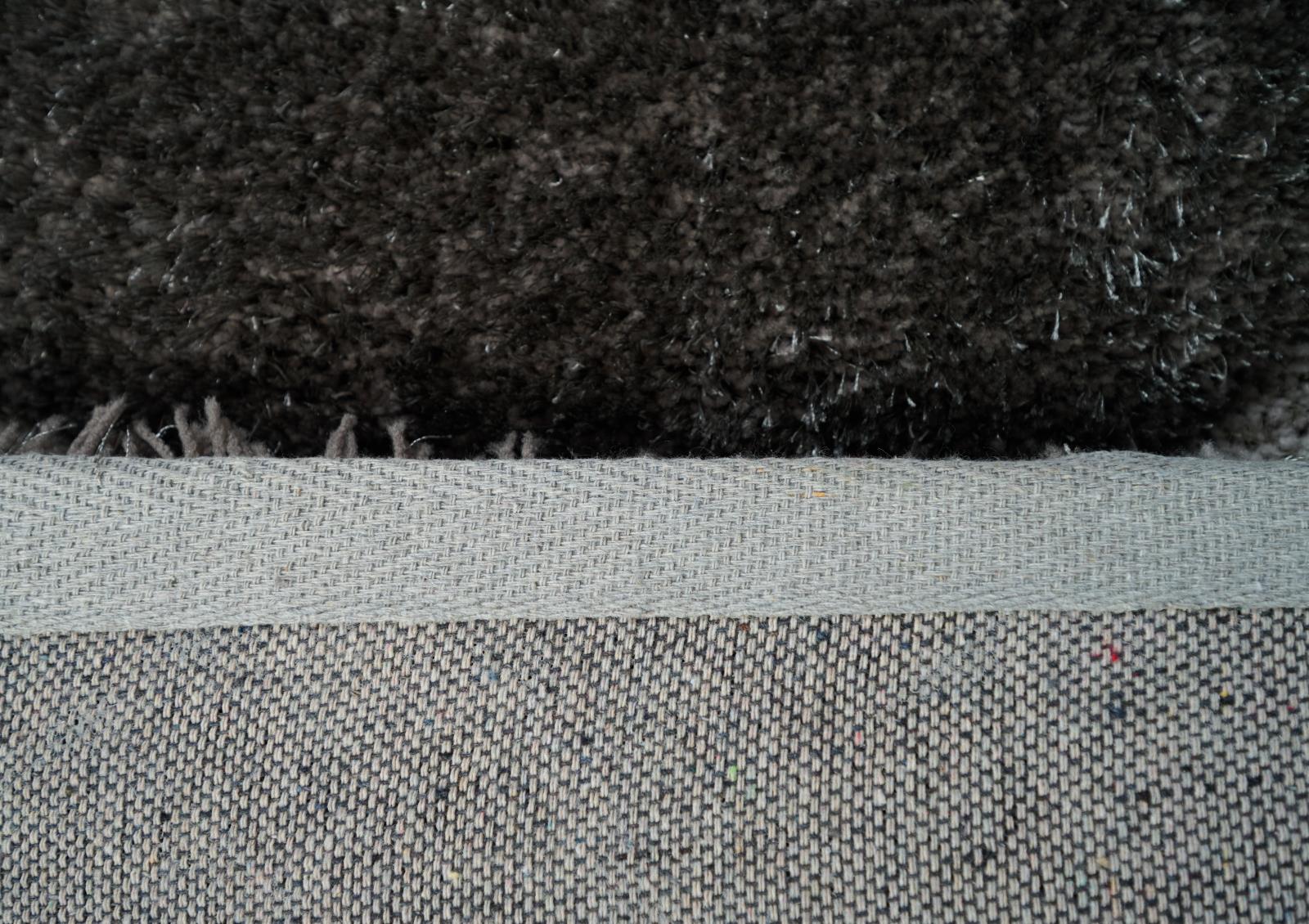 Mateos MS72 Charcoal Gray Shag Rug — view 12