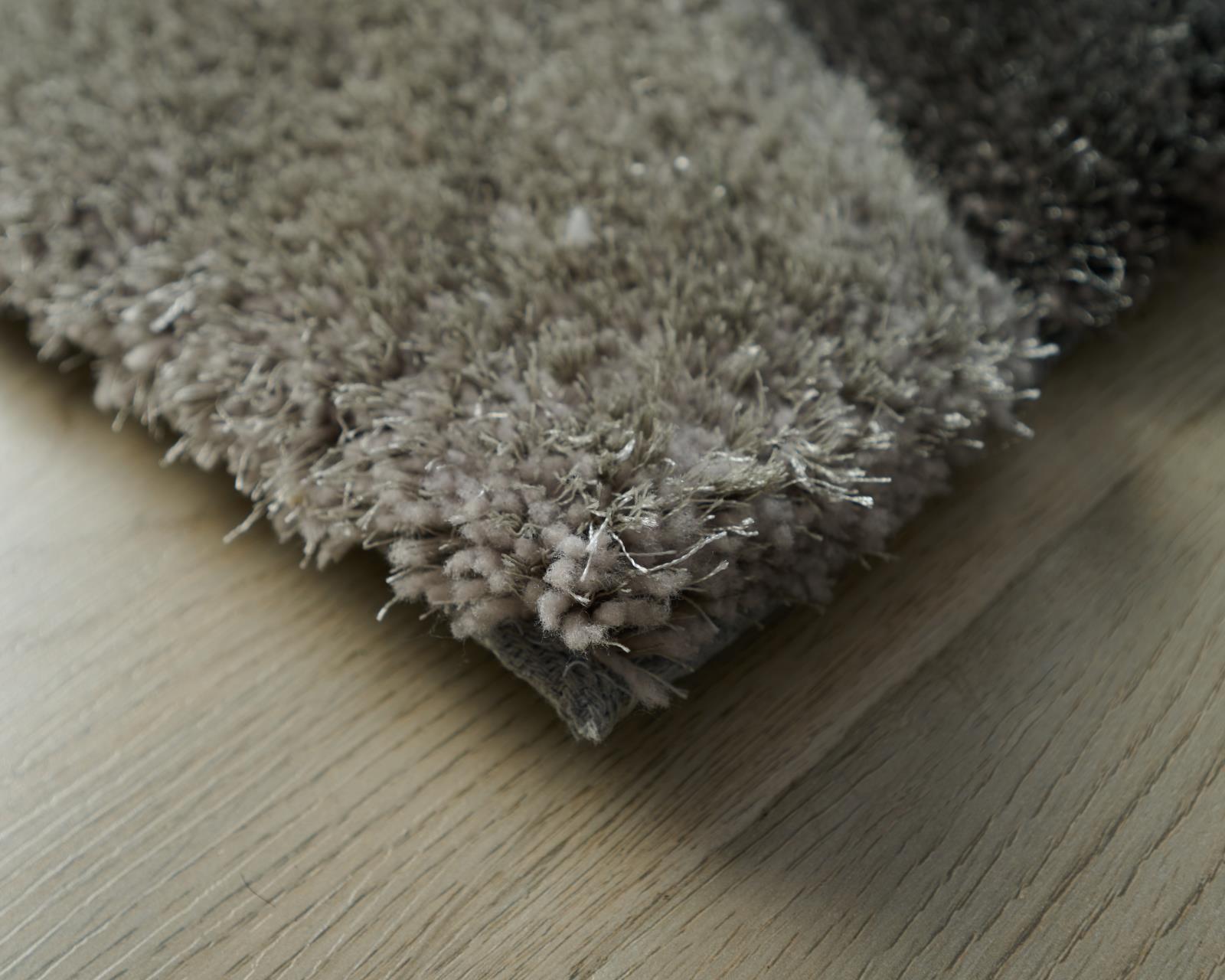 Mateos MS72 Charcoal Gray Shag Rug — view 11