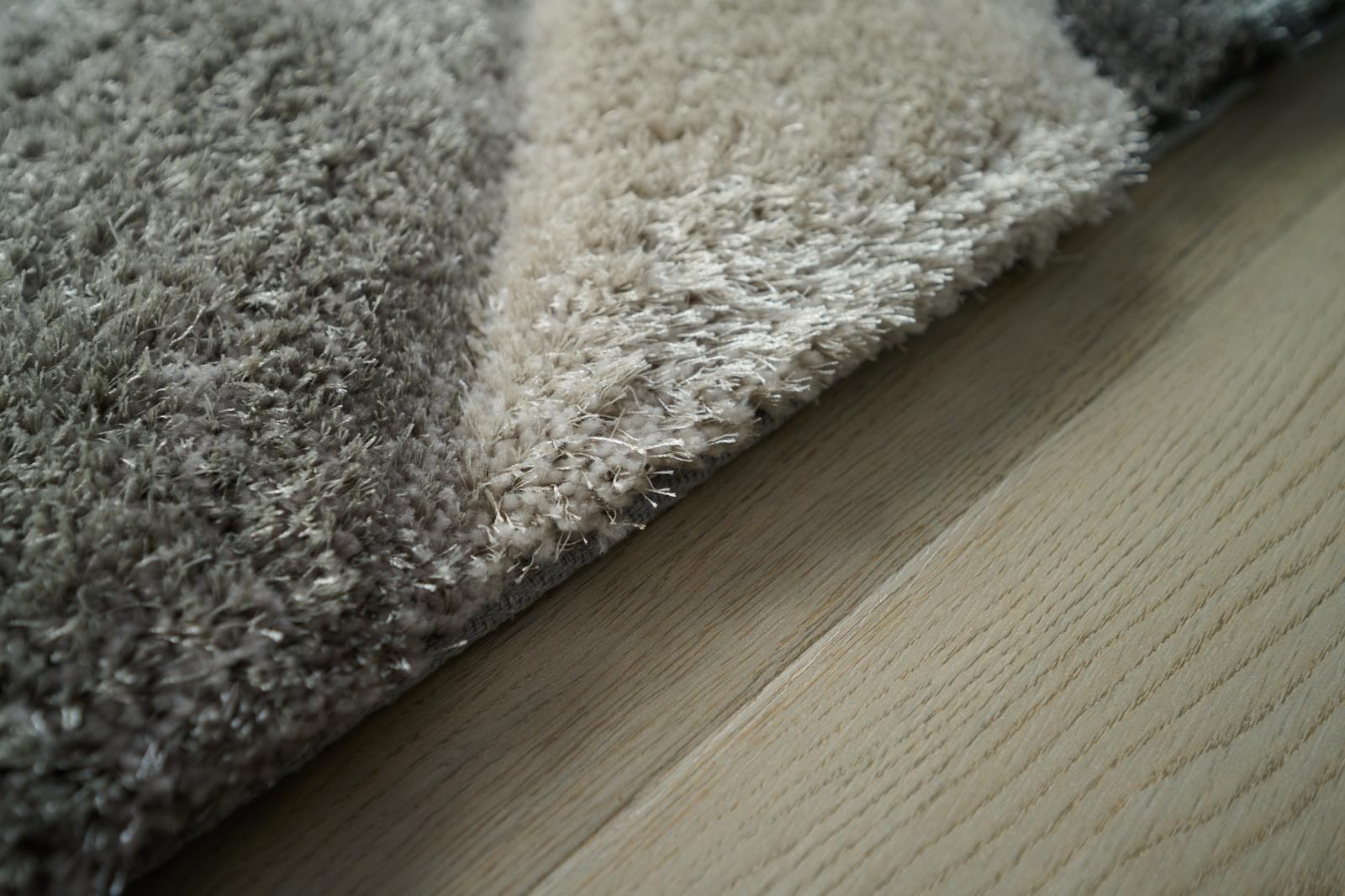 Mateos MS72 Charcoal Gray Shag Rug — view 10