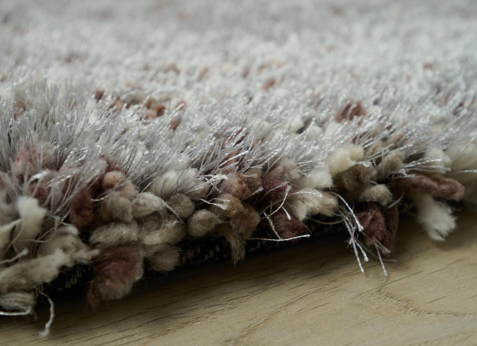 Lisbon LB01 Gray Shag Rug — view 7