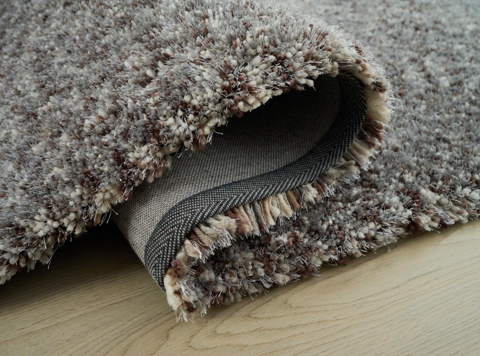 Lisbon LB01 Gray Shag Rug — view 6