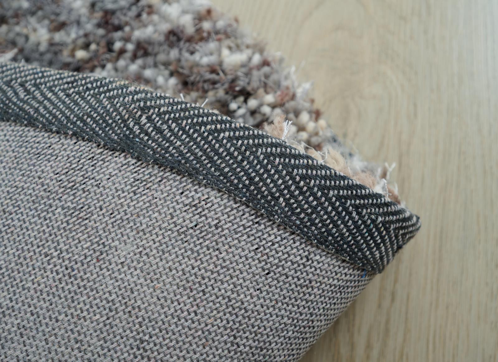 Lisbon LB01 Gray Shag Rug — view 11