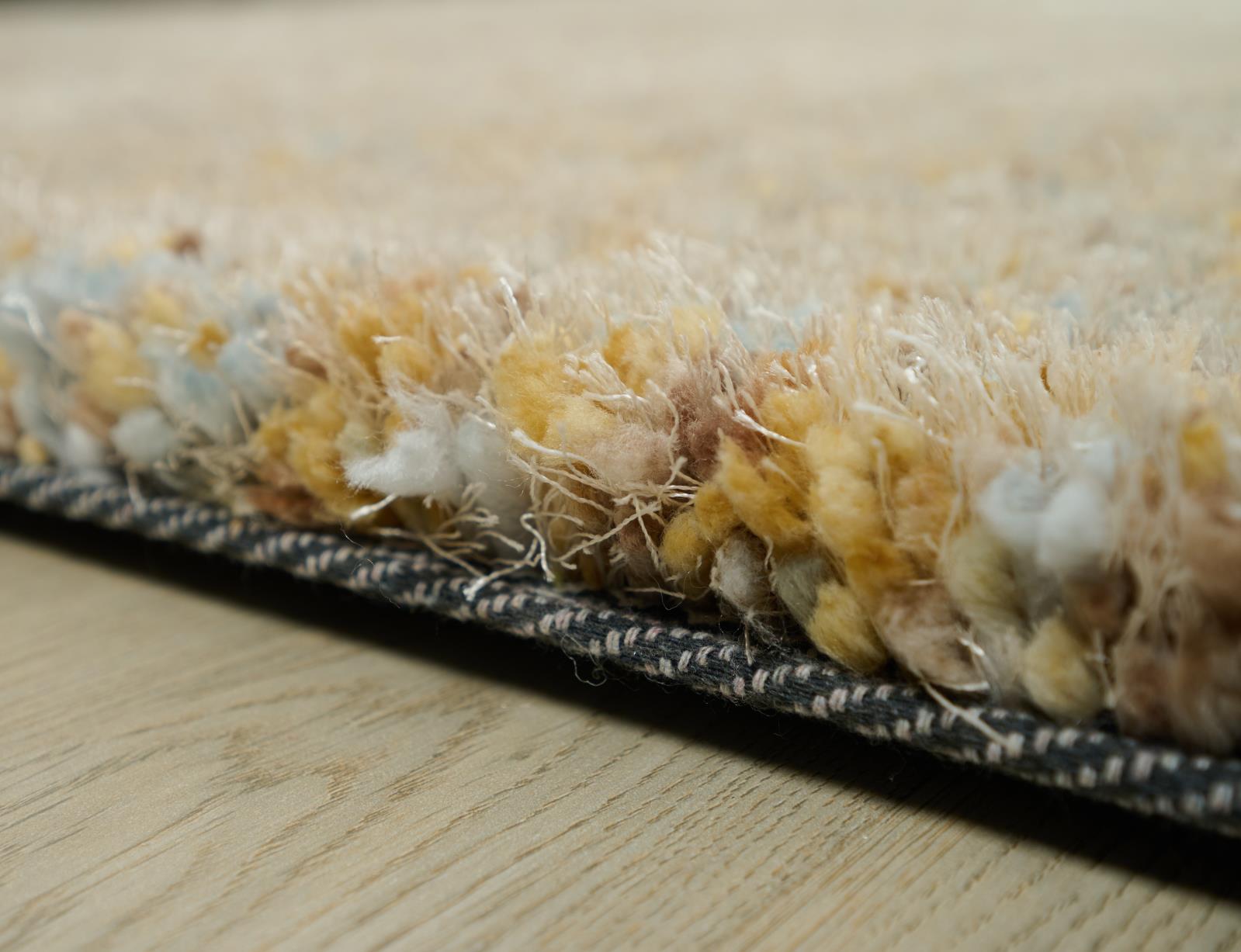 Lisbon LB02 Yellow Shag Rug — view 8