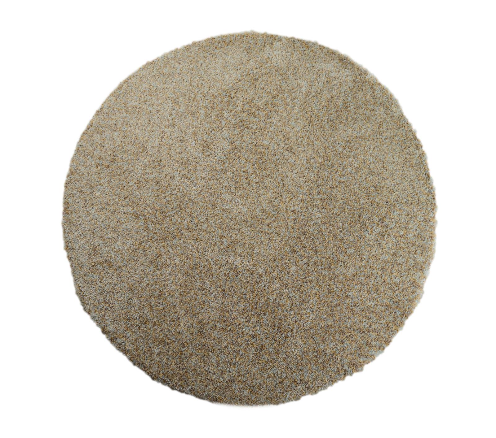 Lisbon LB02 Yellow Shag Rug — view 4