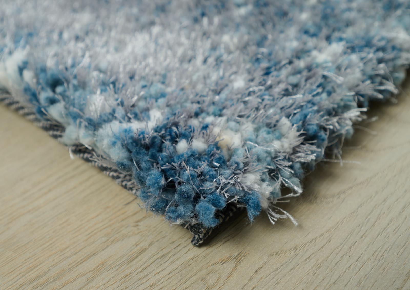Lisbon LB03 Yellow Shag Rug — view 9