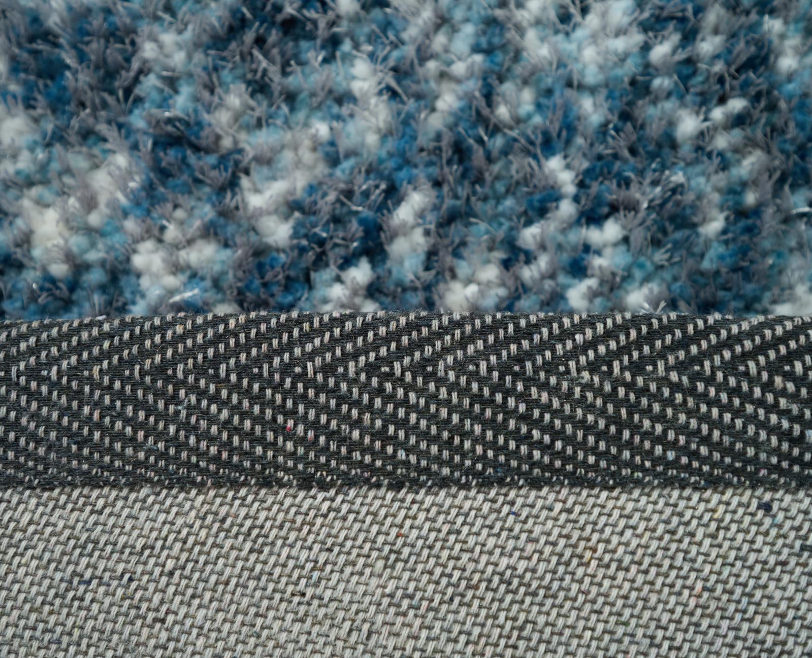 Lisbon LB03 Yellow Shag Rug — view 5