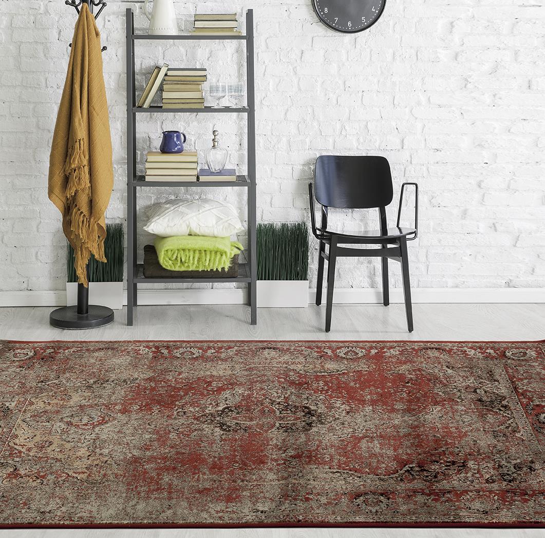 Antique AN10 Red Area Rug — view 3