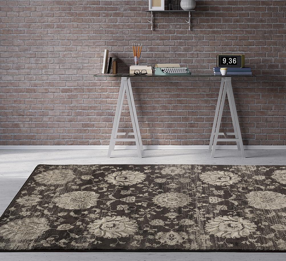 Antique AN13 Black Area Rug — view 3