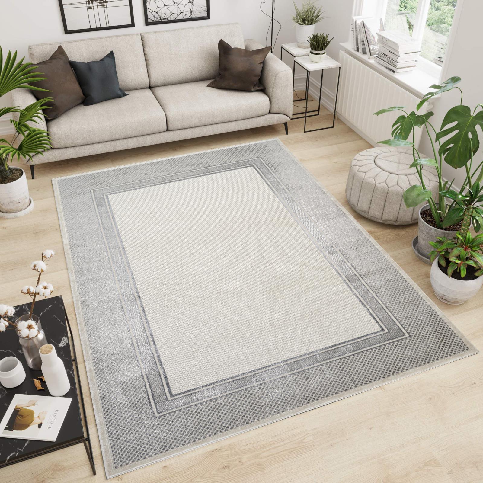 Omari OM12 Light Gray Area Rug — view 2