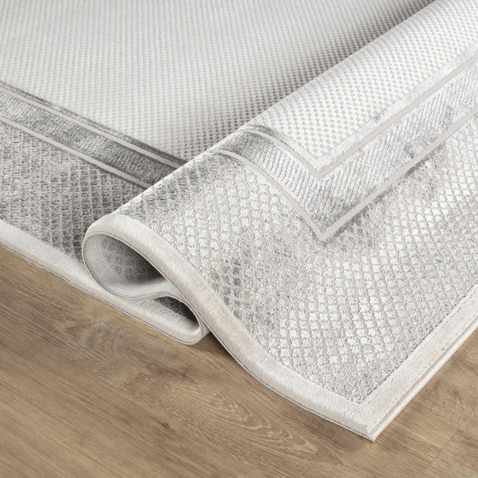 Omari OM12 Light Gray Area Rug — view 3