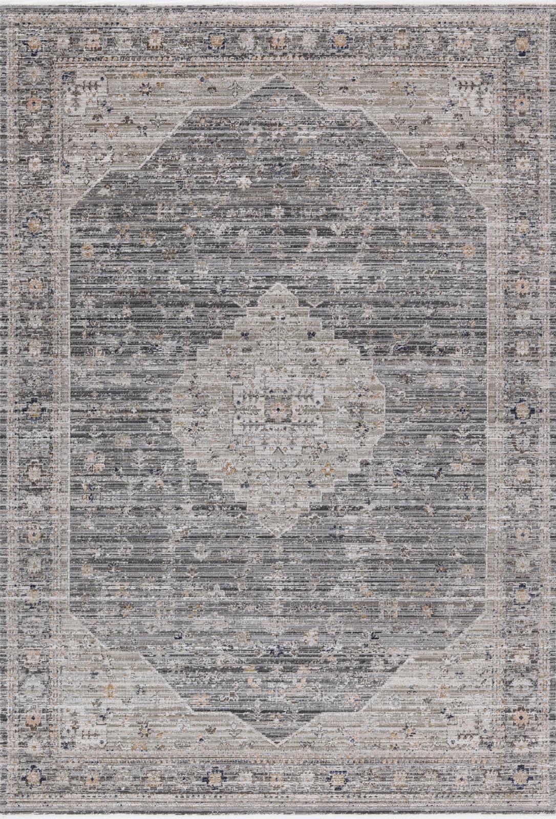 Daphne DP03 Gray Indoor/Outdoor Rug — view 2