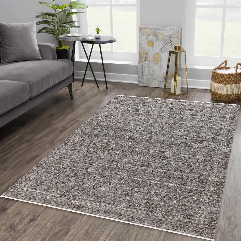 Daphne DP05 Charcoal Indoor/Outdoor Rug — view 5