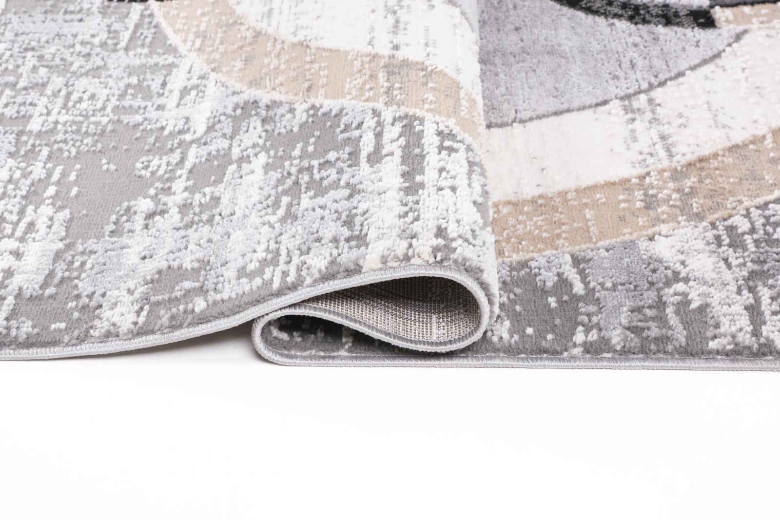 Cairo CA01 Gray Area Rug — view 5