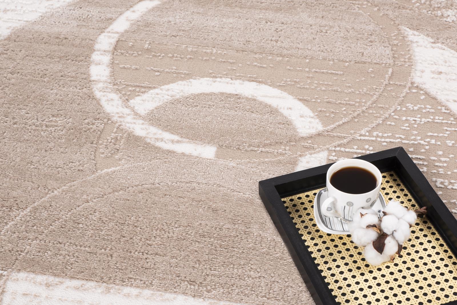 Cairo CA03 Beige Area Rug — view 4
