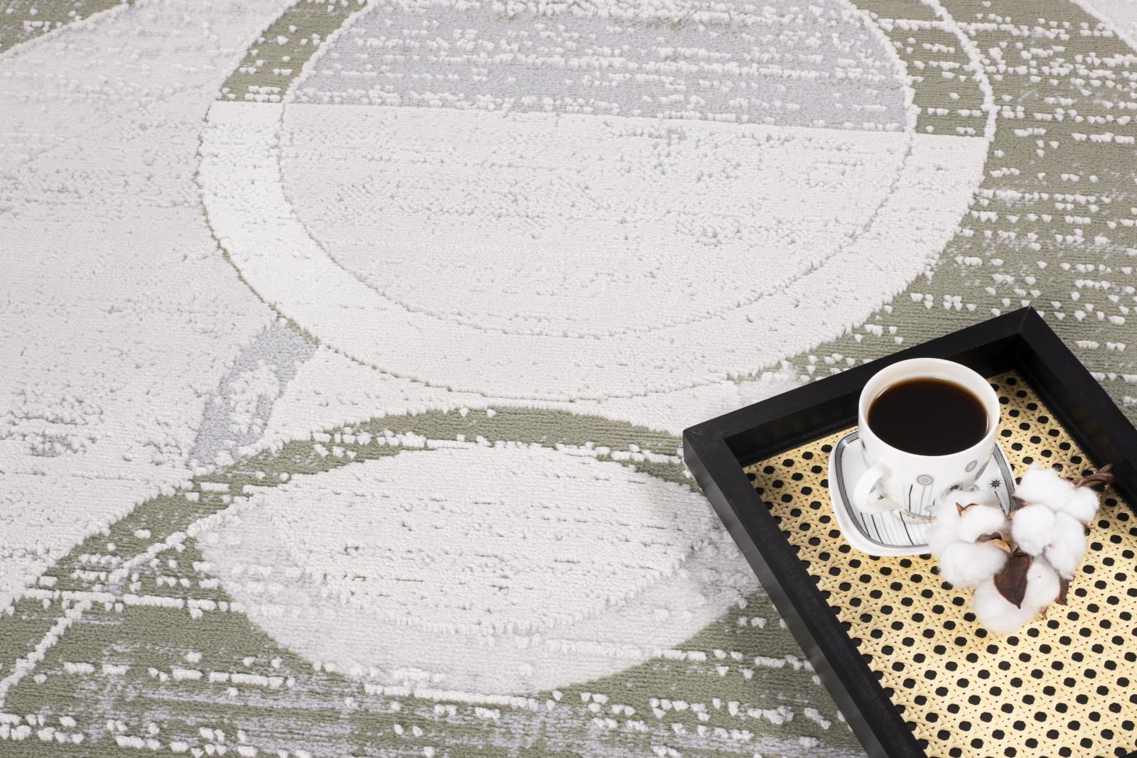 Cairo CA06 Bone Area Rug — view 4