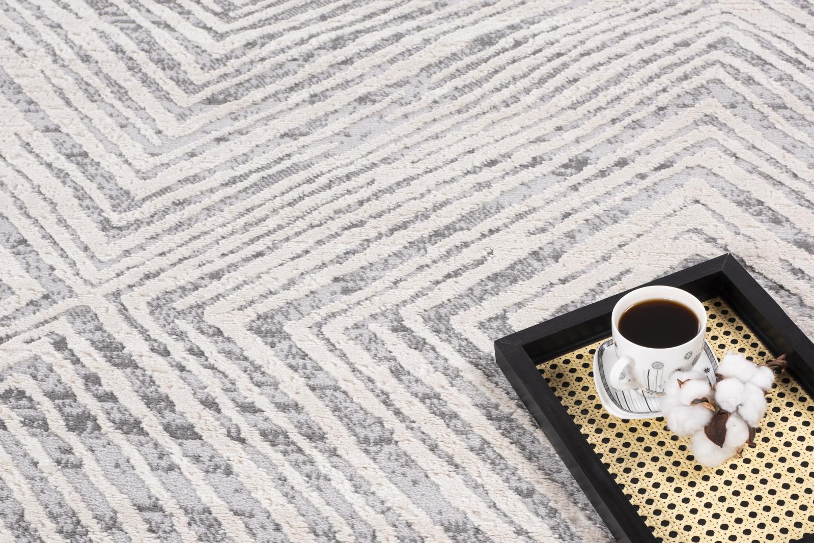 Cairo CA11 Bone Area Rug — view 4