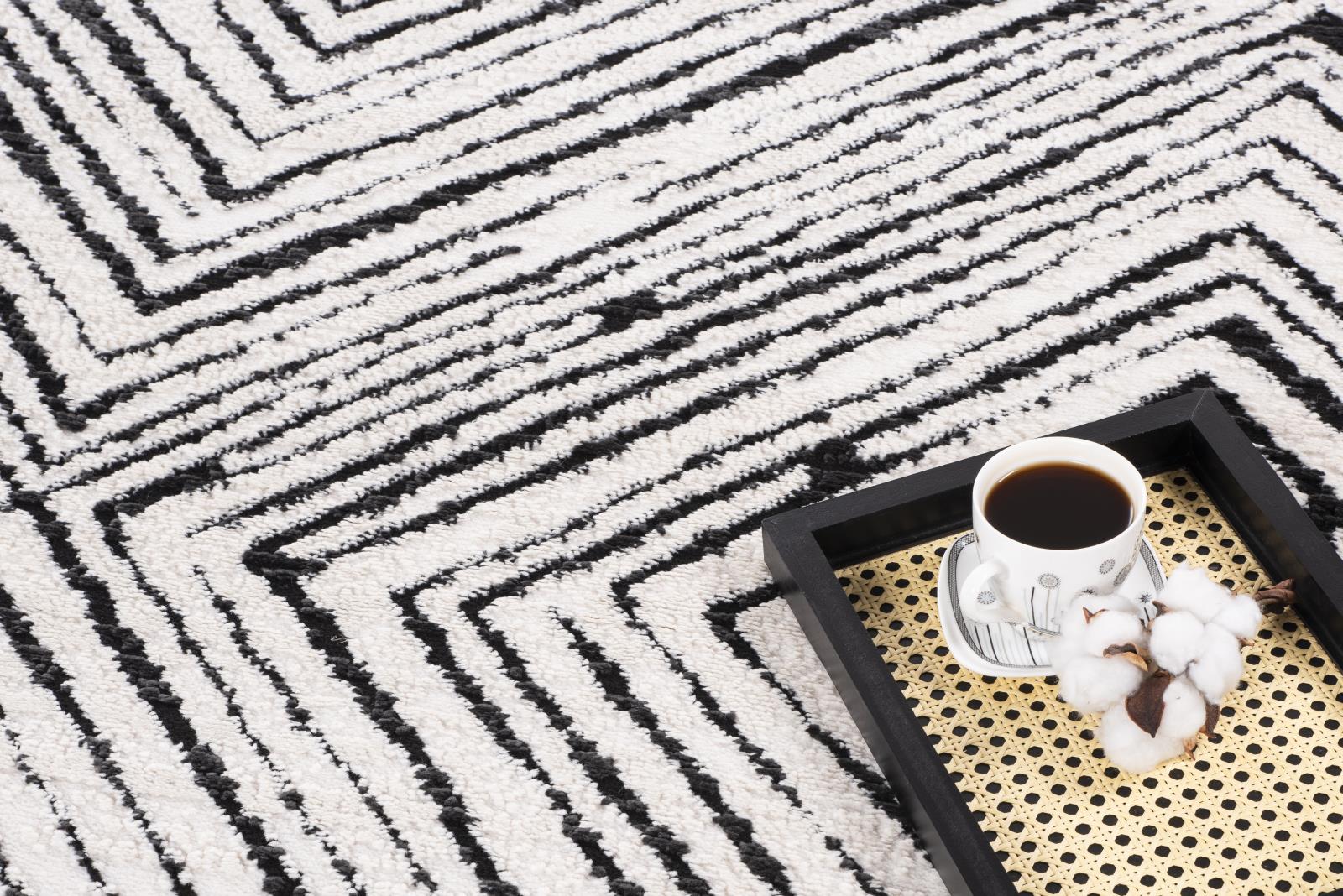 Cairo CA13 Bone Area Rug — view 4