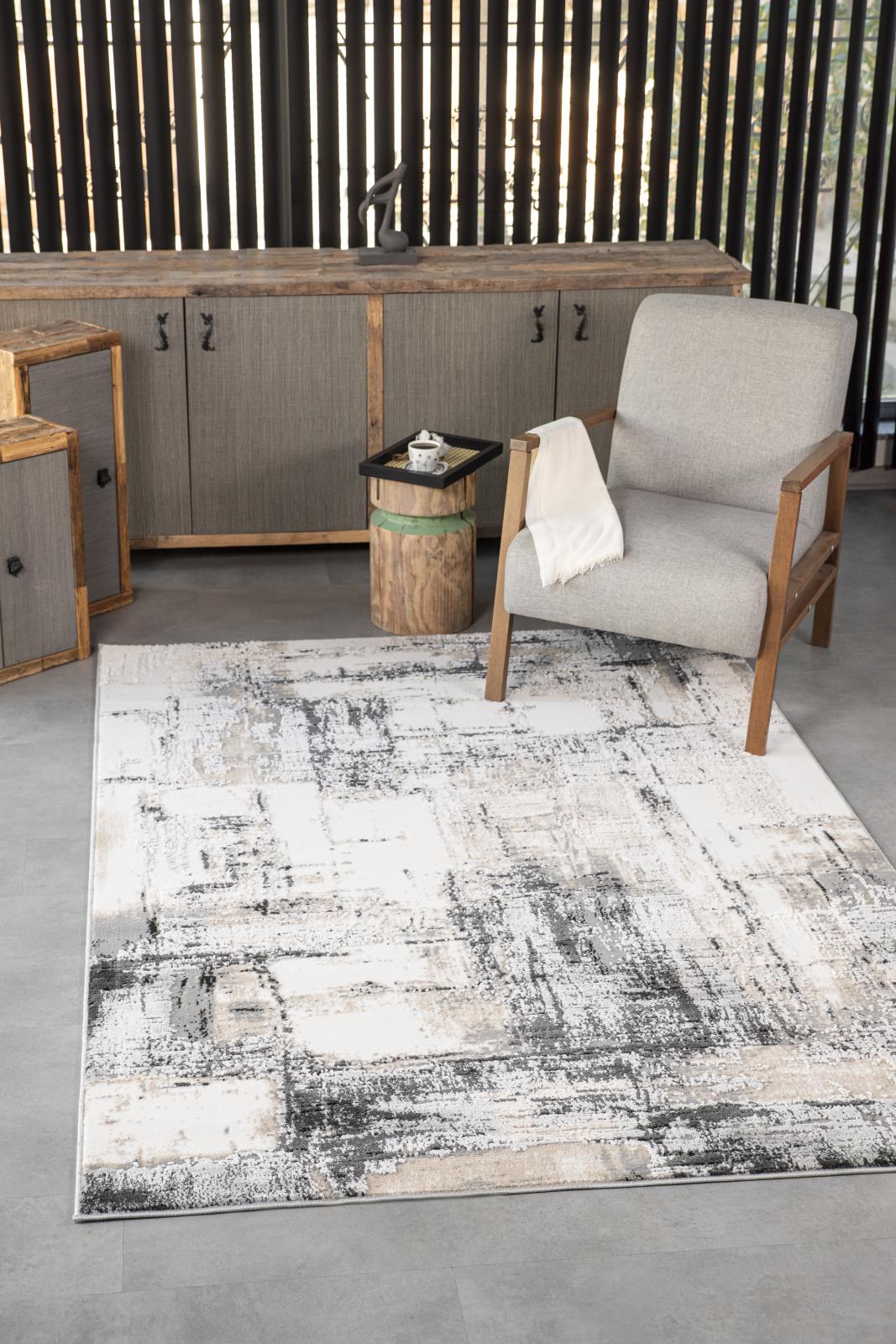 Cairo CA14 Anthracite Area Rug — view 5