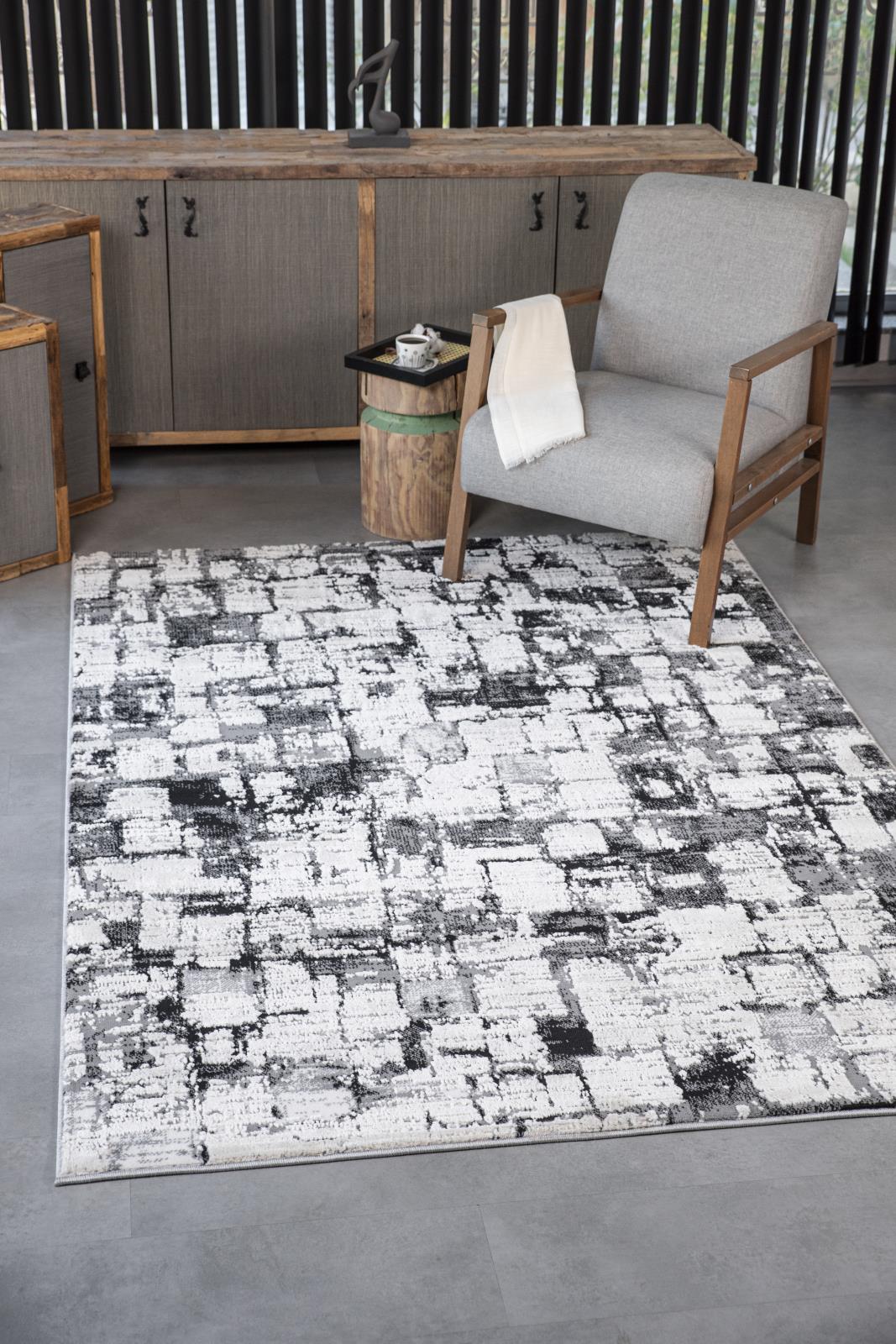 Cairo CA15 Bone Area Rug — view 5