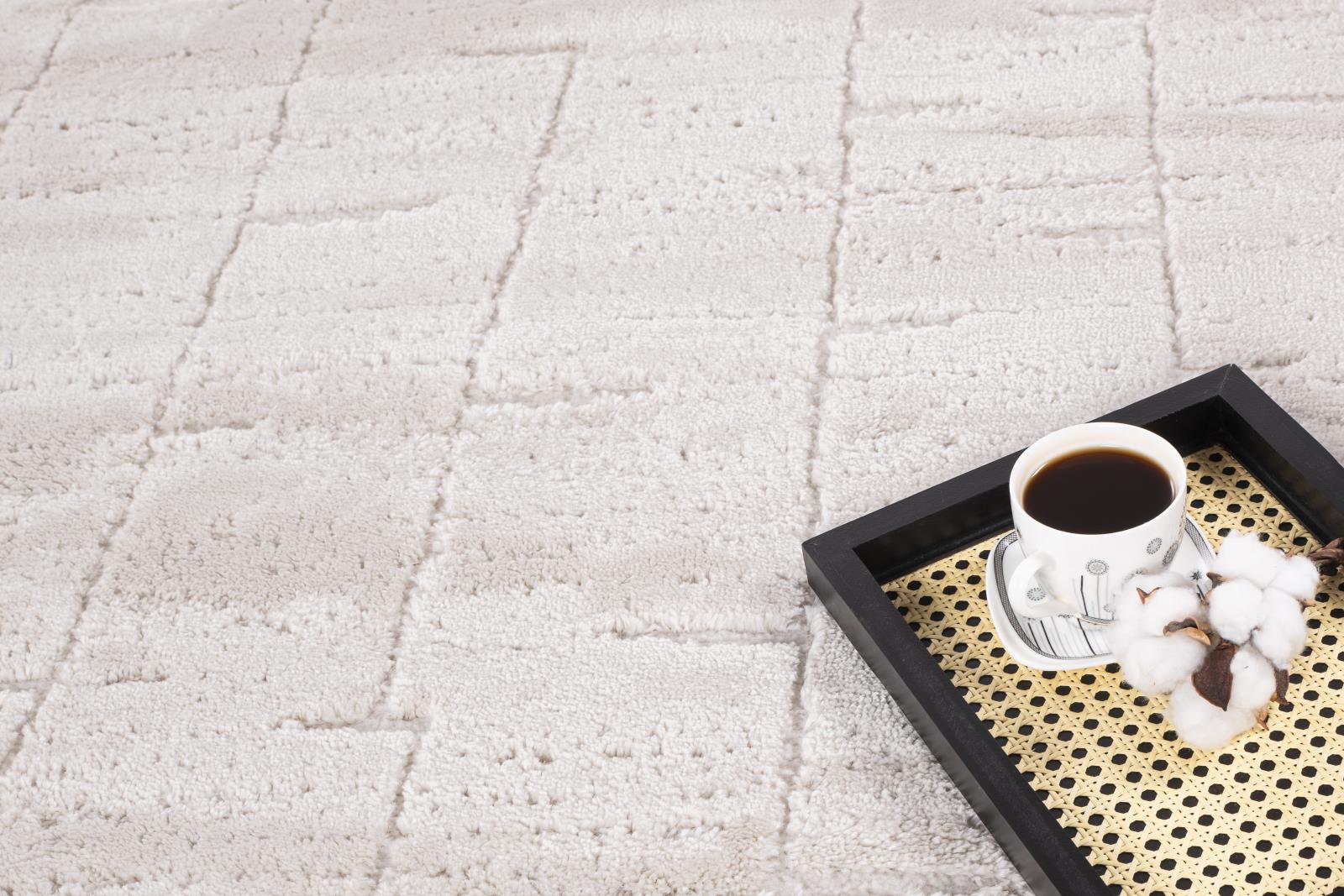 Horio HR04 Cream Area Rug — view 3