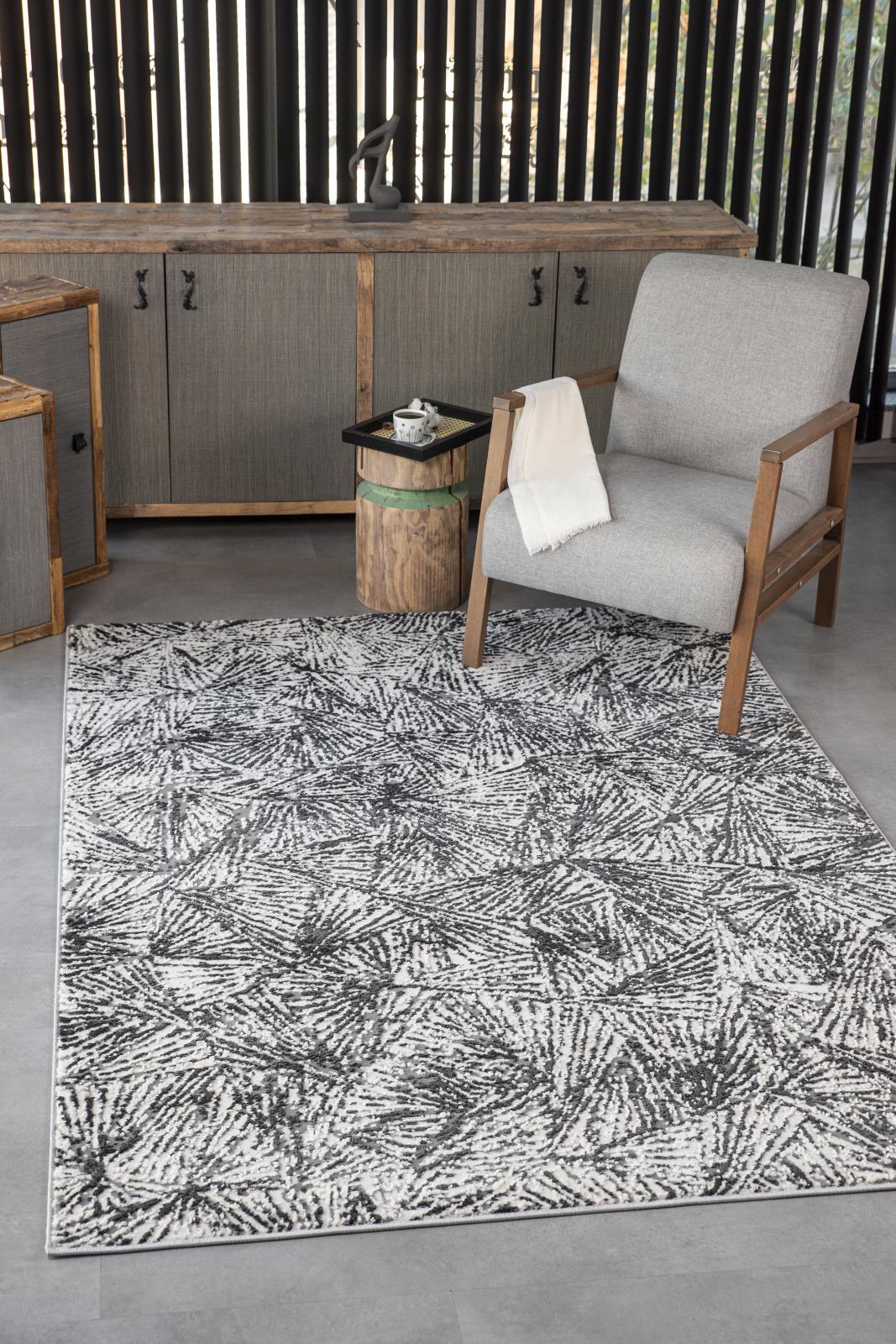 Cairo CA12 Bone Area Rug — view 5