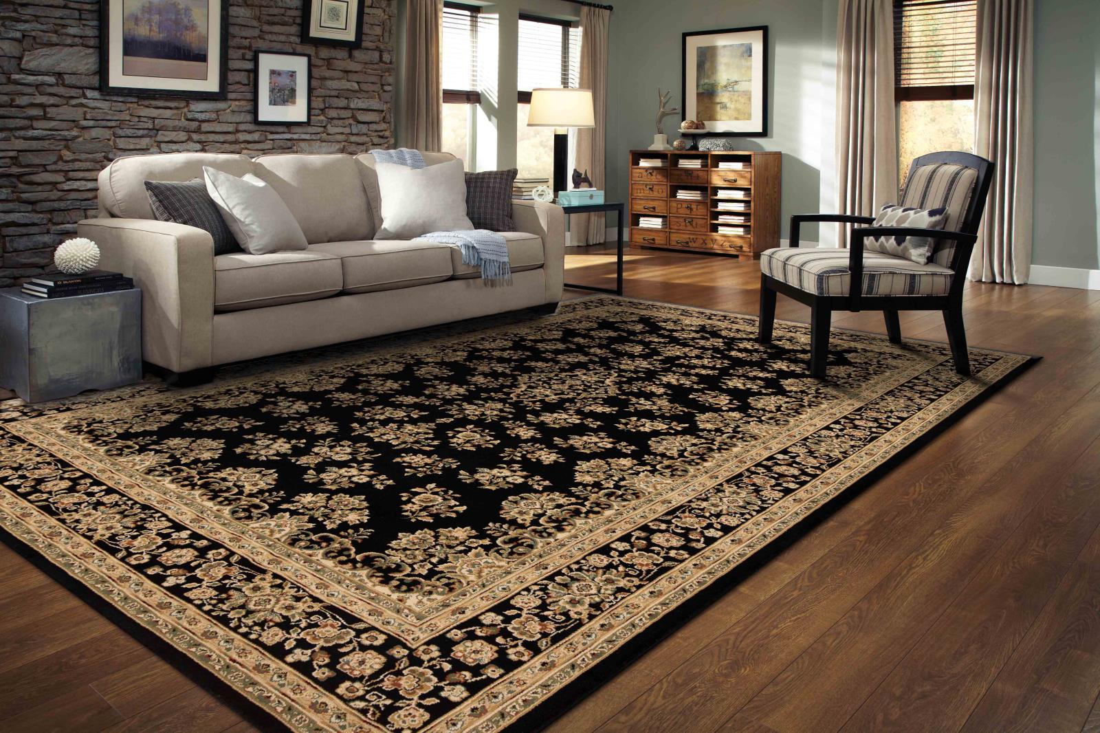 Izmir IZ03 Black Area Rug — view 6
