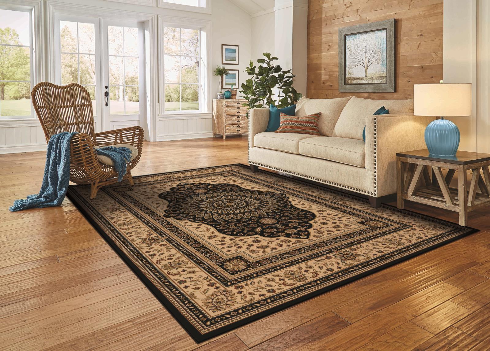 Izmir IZ09 Black Area Rug — view 6