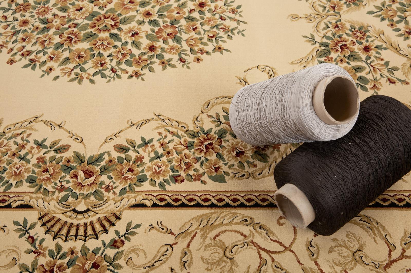 Aubusson AB01 Beige Area Rug — view 3