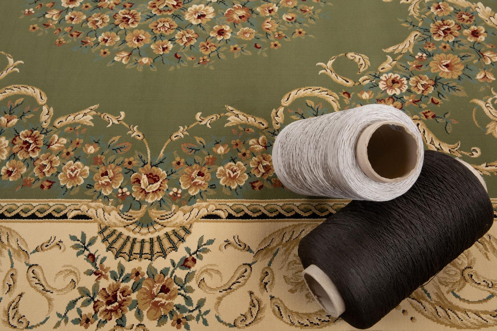 Aubusson AB05 Olive Area Rug — view 3