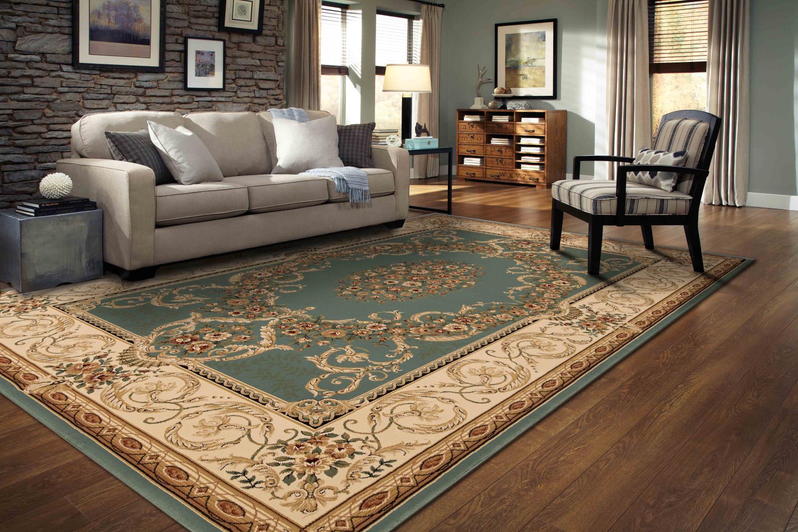 Aubusson AB03 Sage Area Rug — view 2