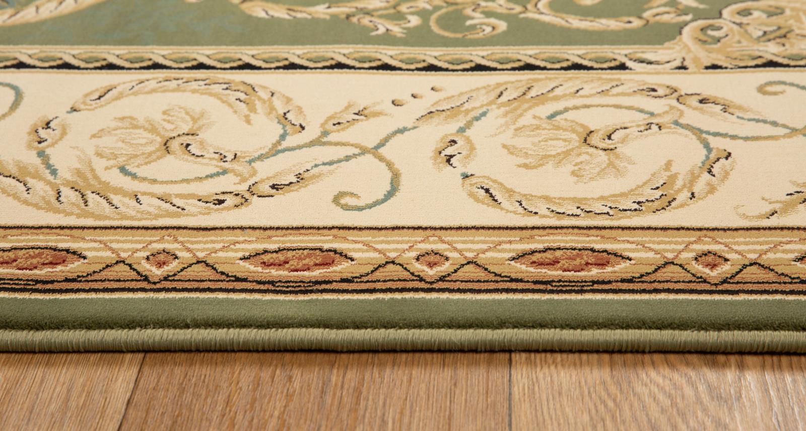 Aubusson AB05 Olive Area Rug — view 4