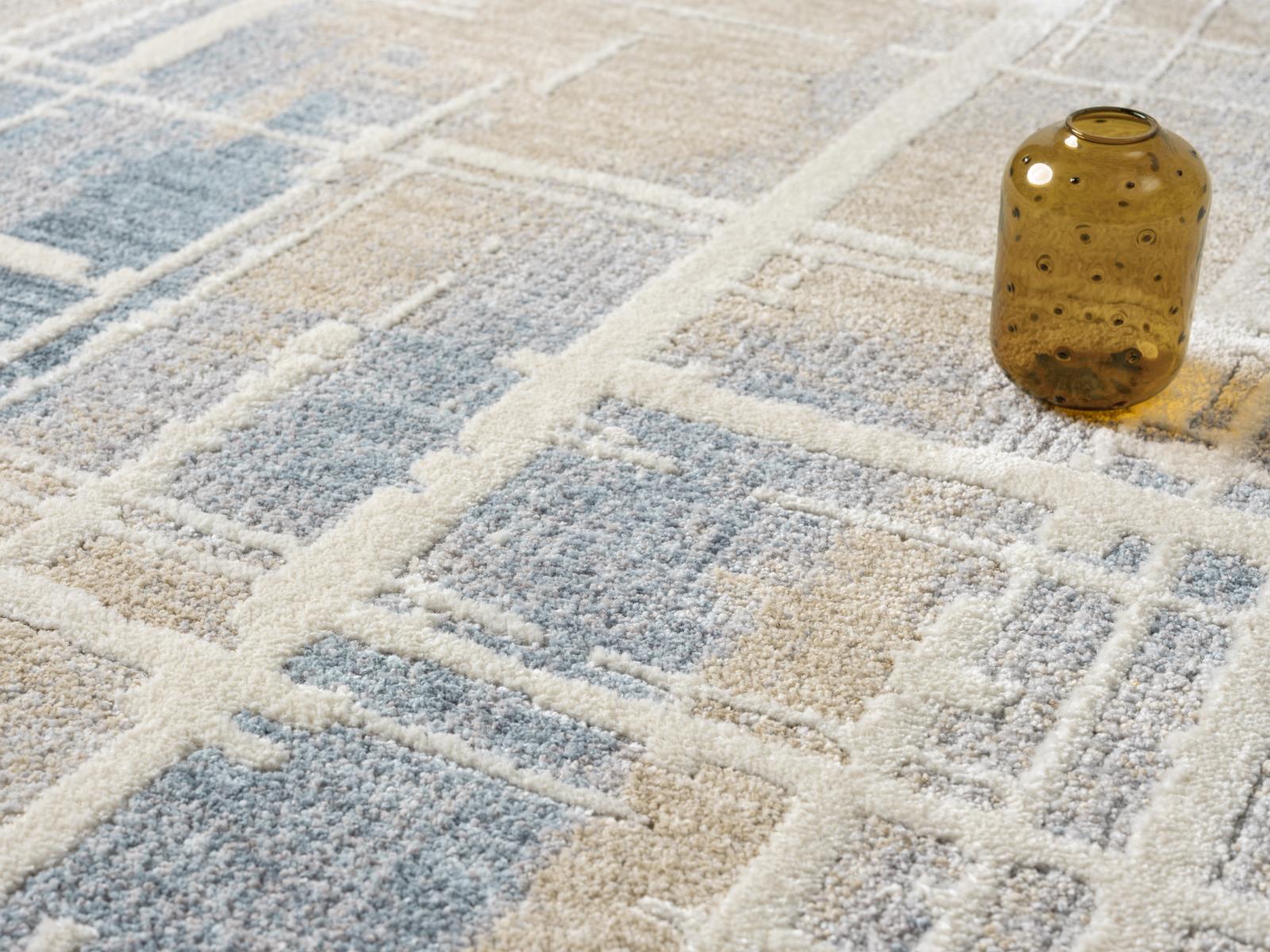 Babylon BB01 Blue Area Rug — view 5
