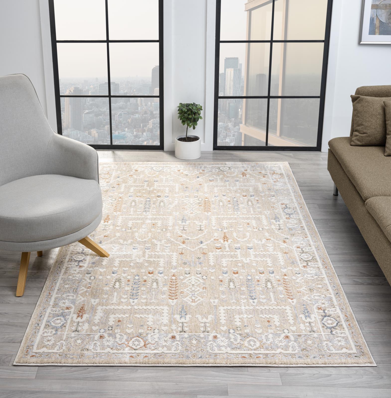 Babylon BB03 Beige Area Rug — view 7