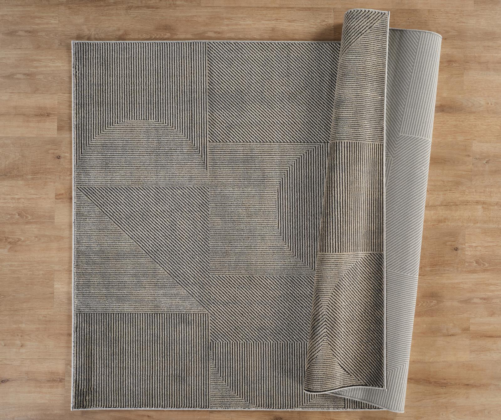 Hypnos HS10 Charcoal Gray Area Rug — view 6