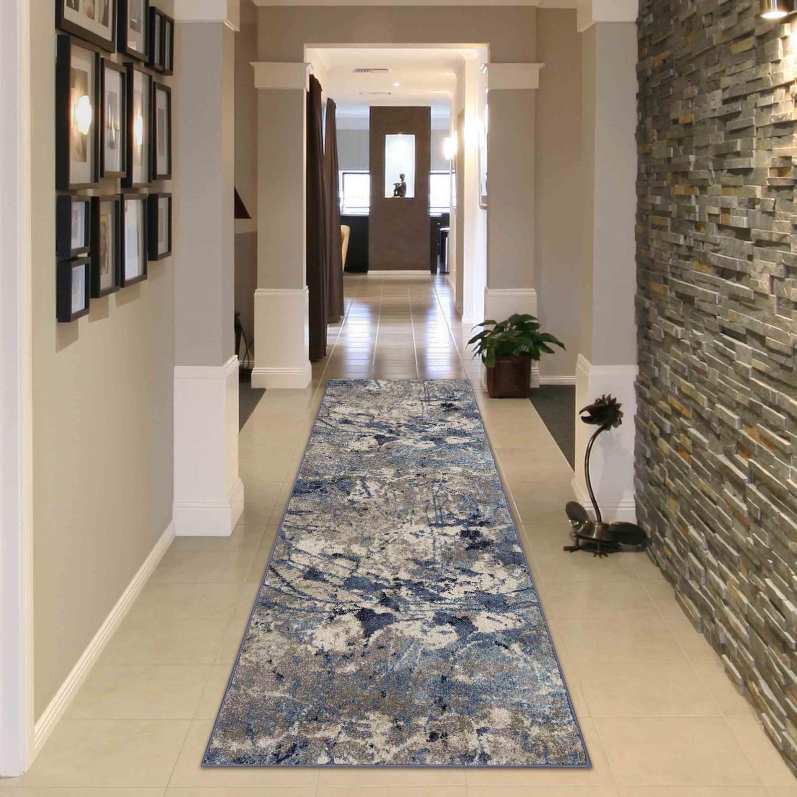 Olympia OY02 Blue Gray Area Rug — view 5