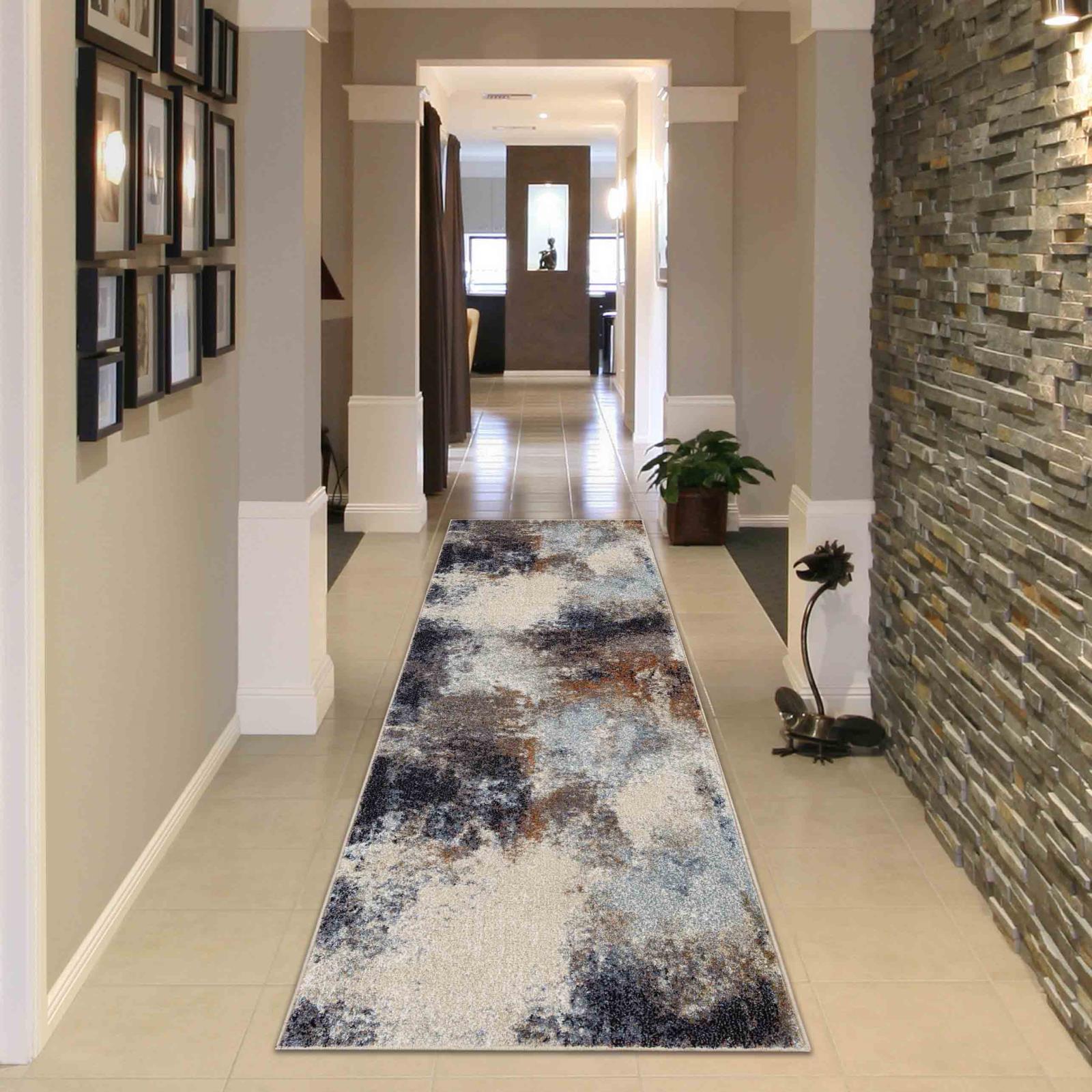 Olympia OY04 Blue Gray Area Rug — view 3