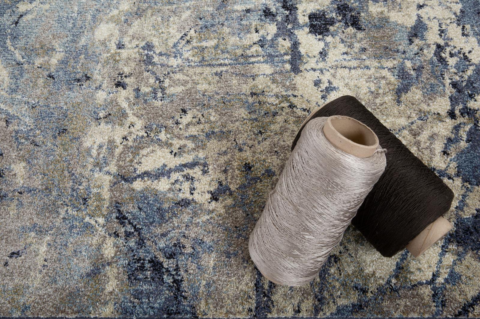 Olympia OY02 Blue Gray Area Rug — view 9