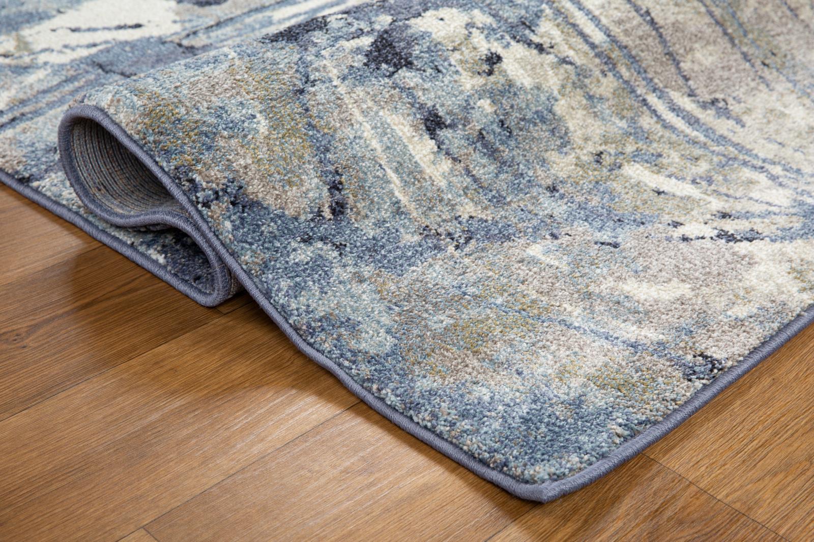 Olympia OY02 Blue Gray Area Rug — view 8