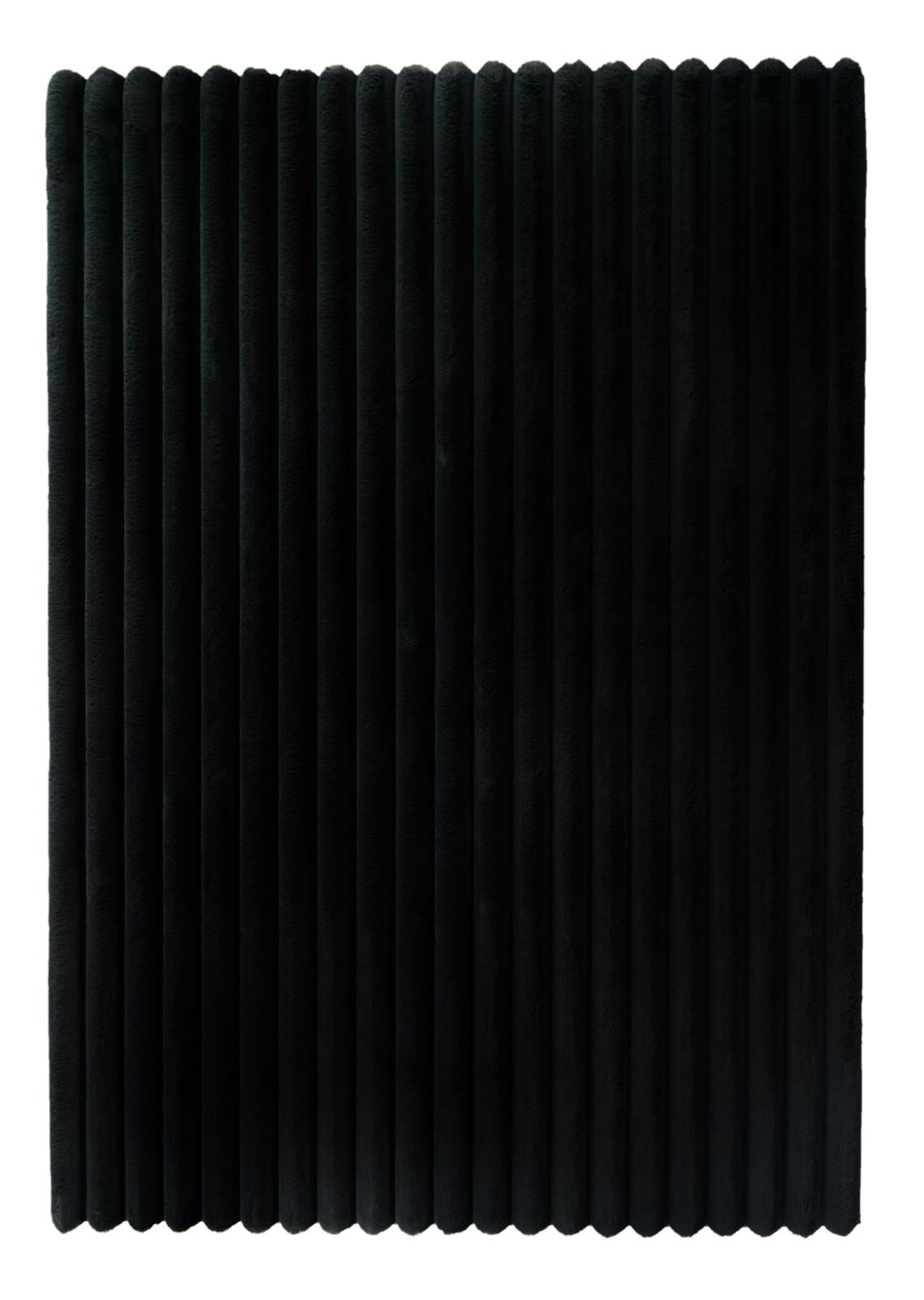 Madrid MD07 Black Shag Rug