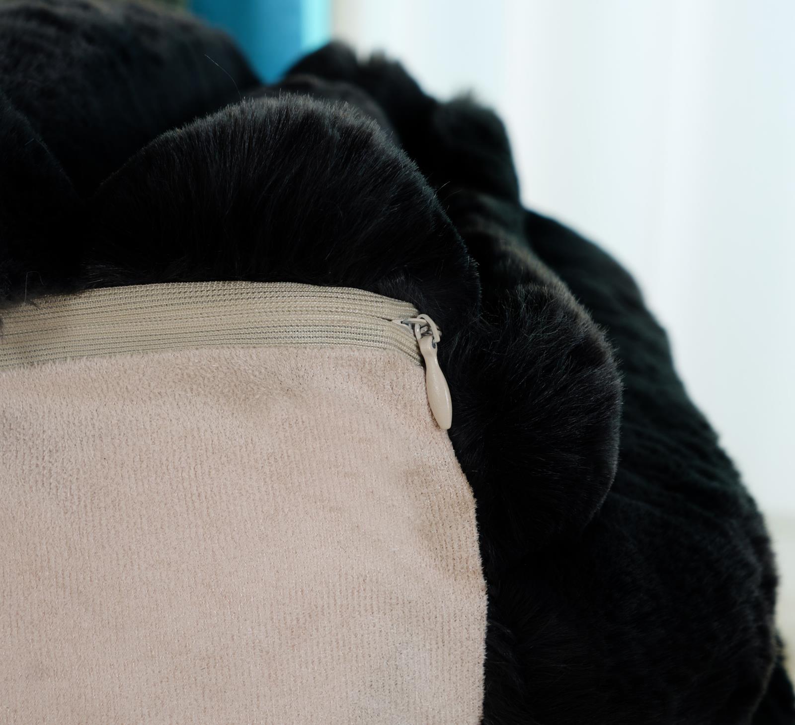 Madrid MD07 Black Pouf — view 4
