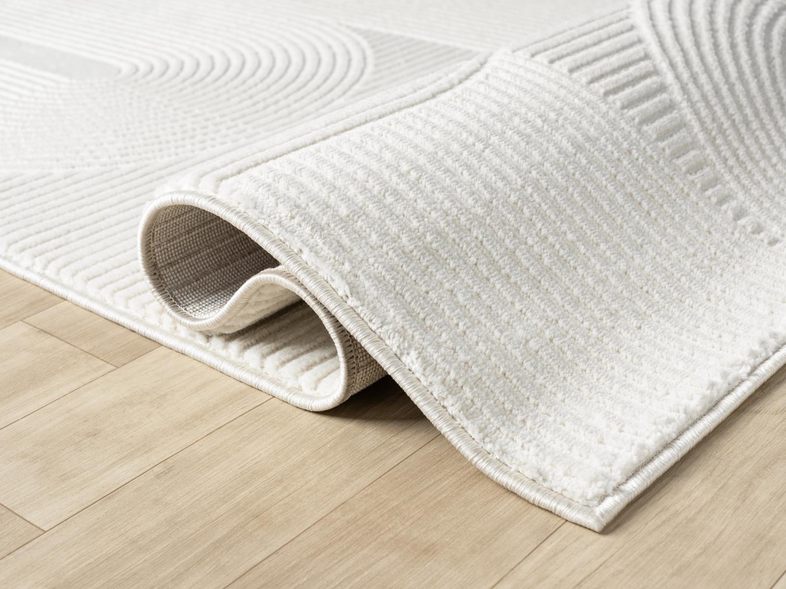 Nuevo NO02 White Area Rug — view 6