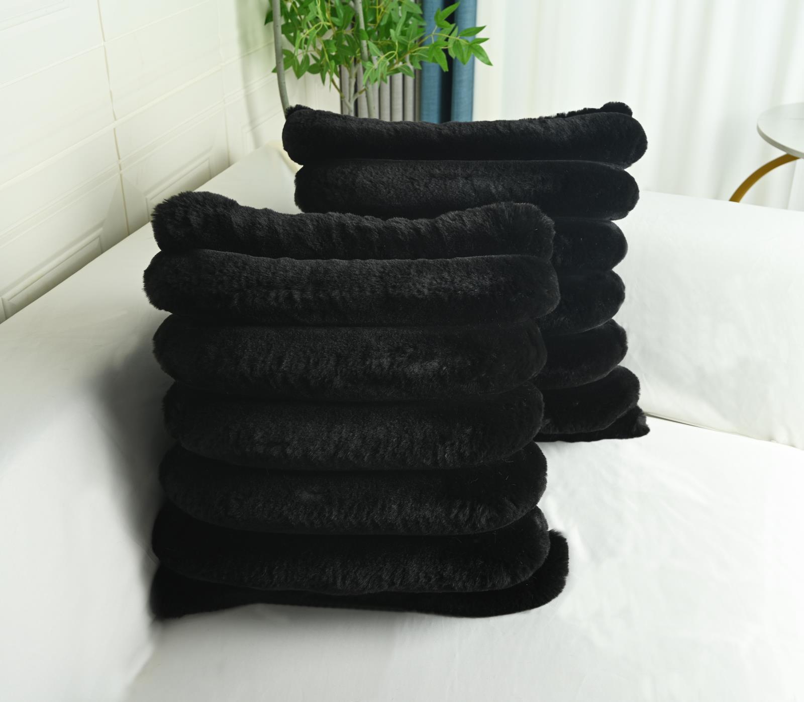 Madrid MDP07 Black Accent Pillow — view 2
