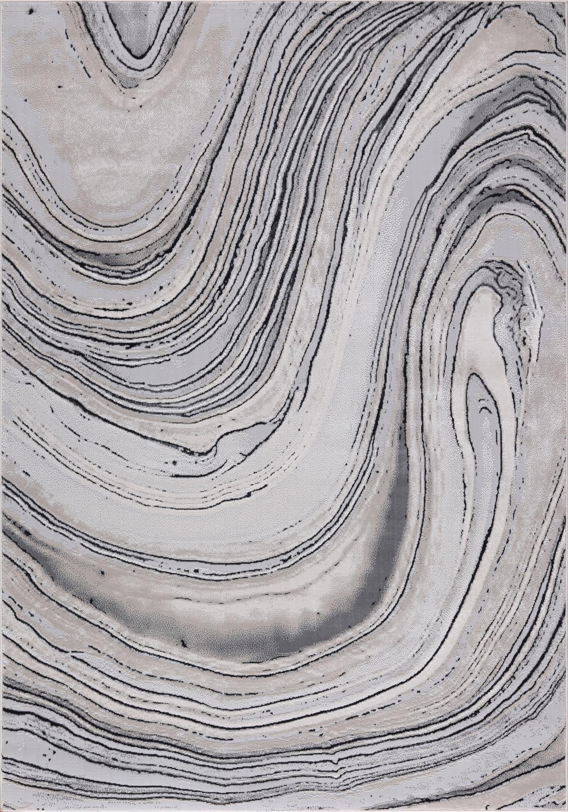 Nevada NV08 Light Gray Area Rug — view 2