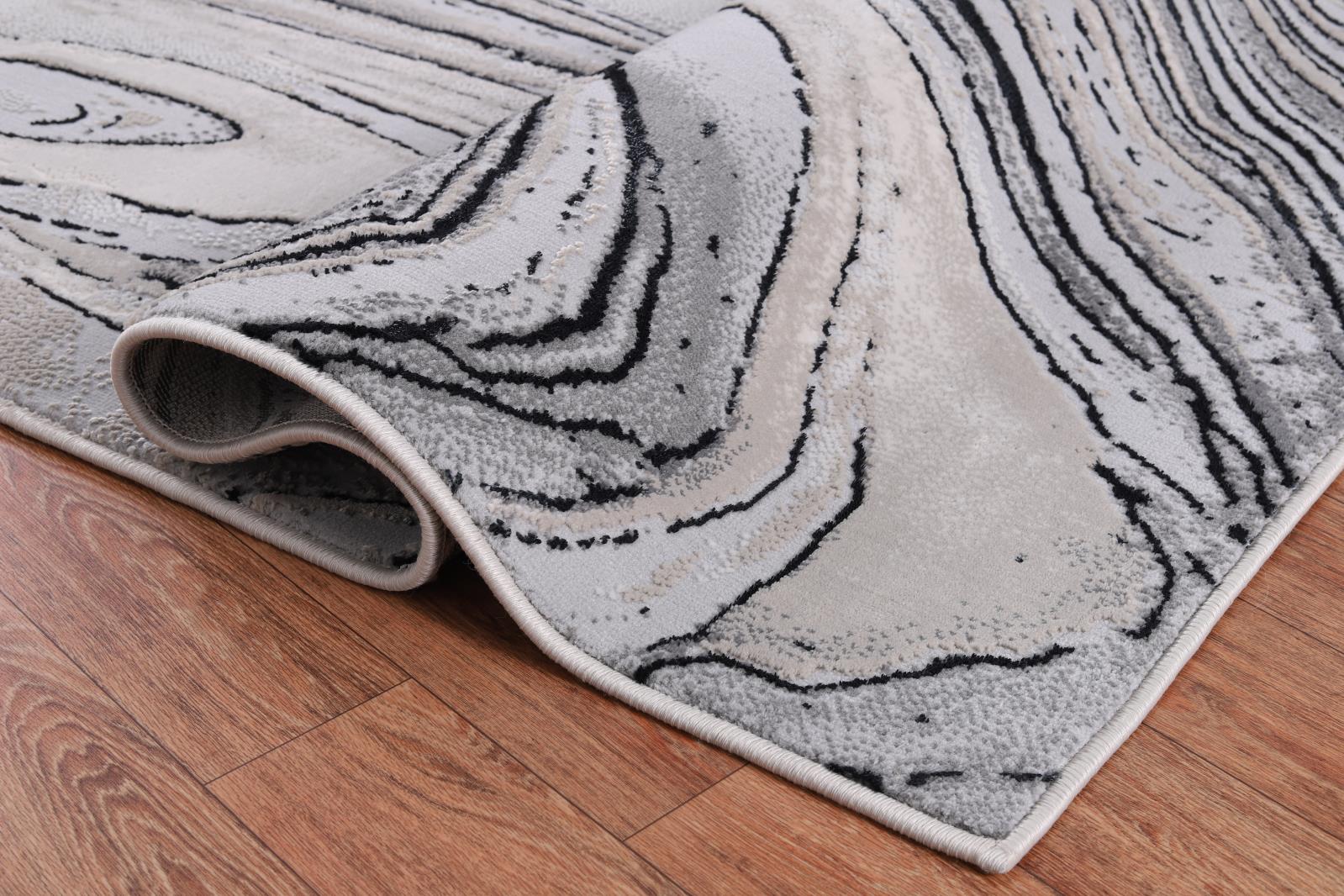 Nevada NV08 Light Gray Area Rug — view 3