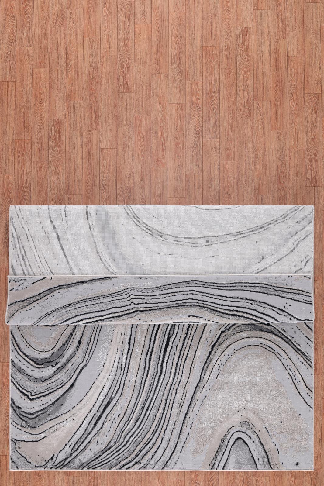 Nevada NV08 Light Gray Area Rug — view 5