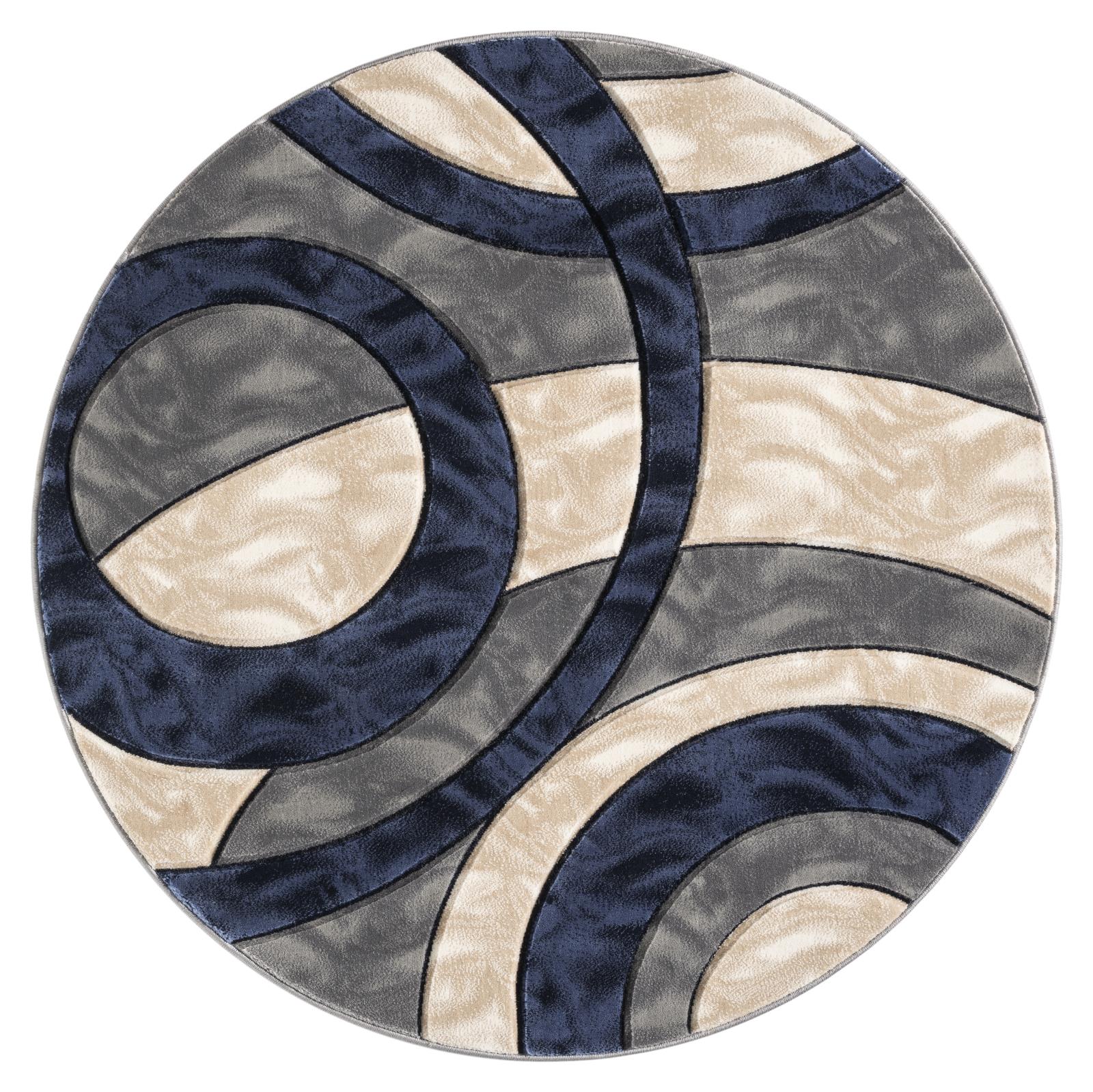 Orelsi OR174 Blue Area Rug — view 7